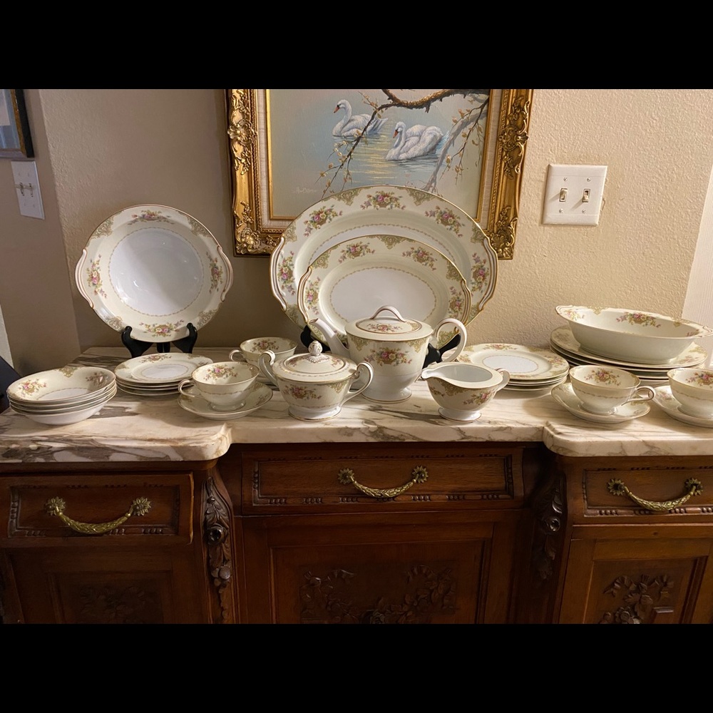 Antique Nippon Noritake China Set 1920